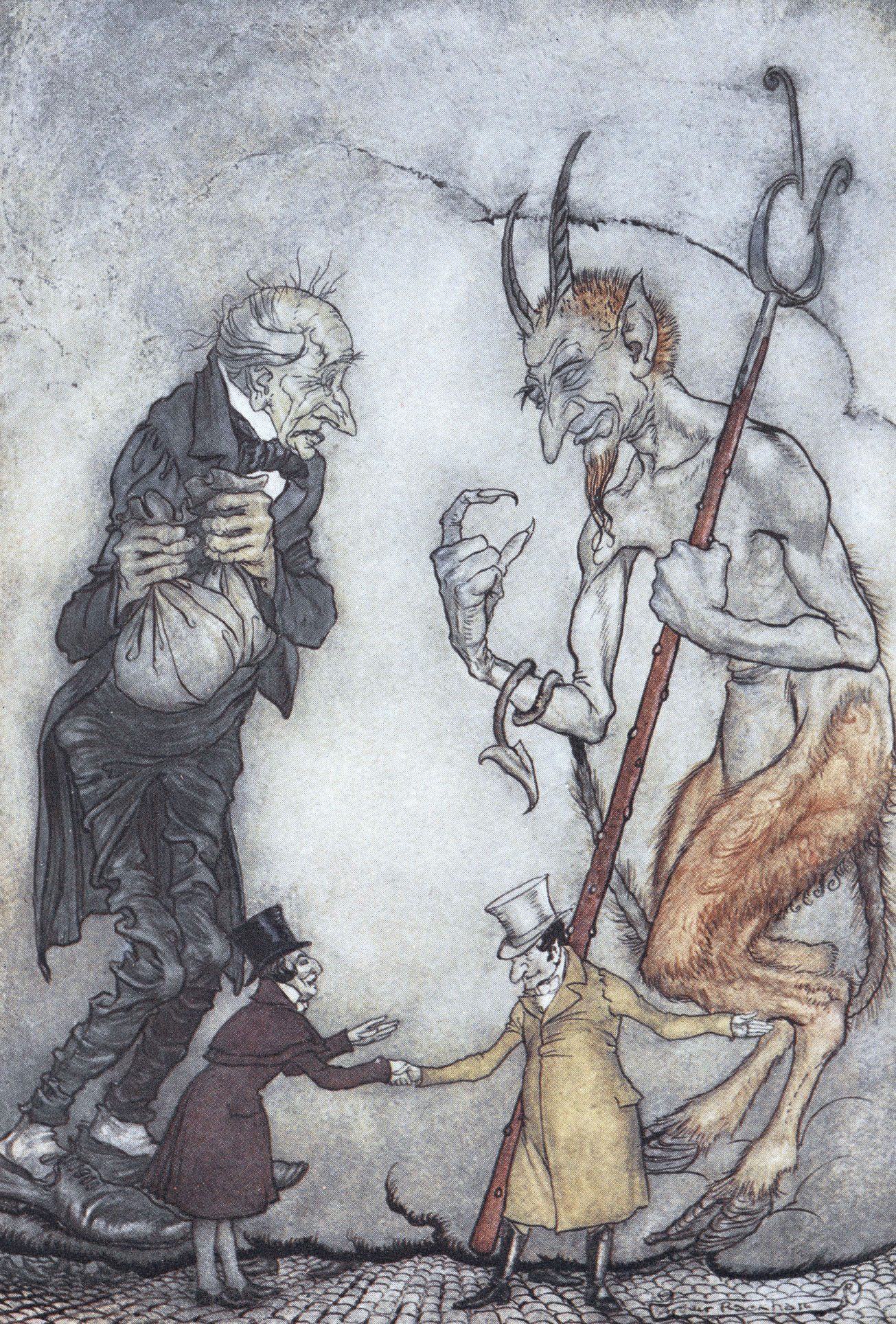 Arthur Rackham "A Christmas carol"