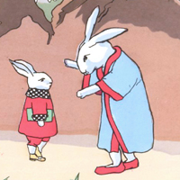 Henriette Delalain «Histoire de six petits lapins»