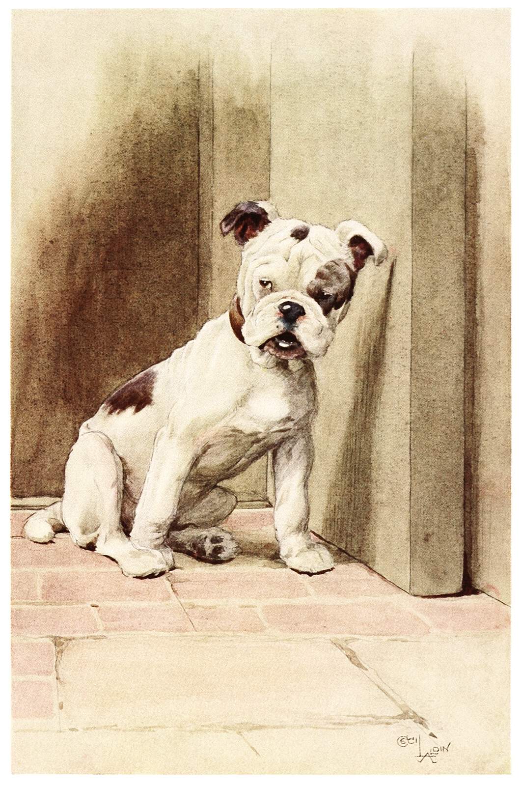 Cecil Aldin "My dog"