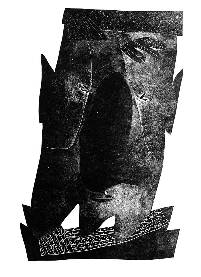 Маша Титова в образе чертовки